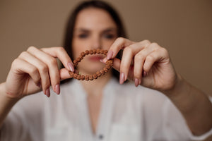 Collier Mala de Méditation Puissant en Rudraksha Japa