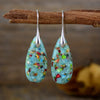 Boucles d'Oreilles Symphonie de la Nature en Jaspe