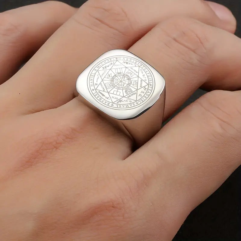 Bague de Manifestation de Richesse des 7 Anges de Salomon
