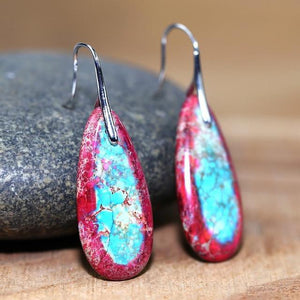 Boucles d'Oreilles Guérisseur Absolu en Jaspe